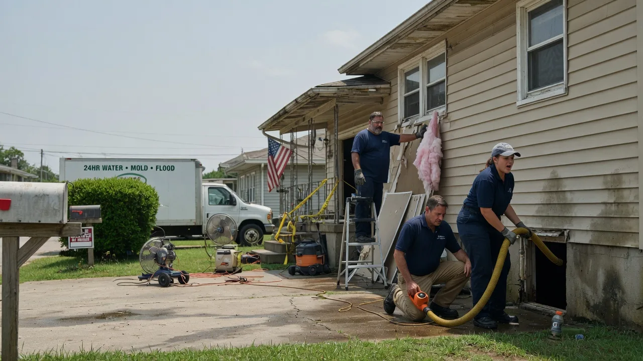 Water Damage Repair in Oakwood, OK near me